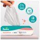 image 4 of Pampers Sensitive Fragrance Free Baby Wipes 52 Pack X 12