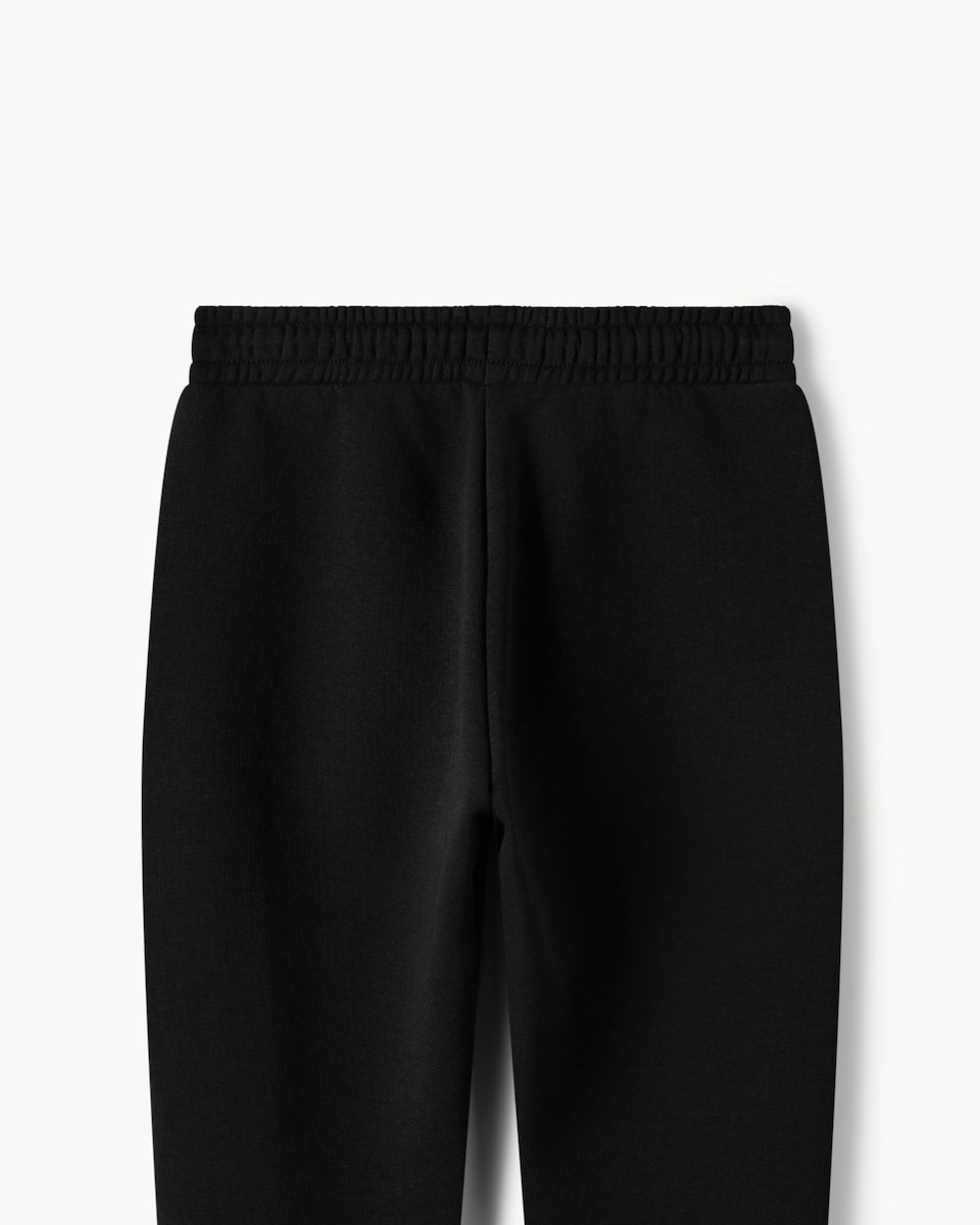 image 1 of F&F Boys 3-Pack Cotton Rich Joggers in Black