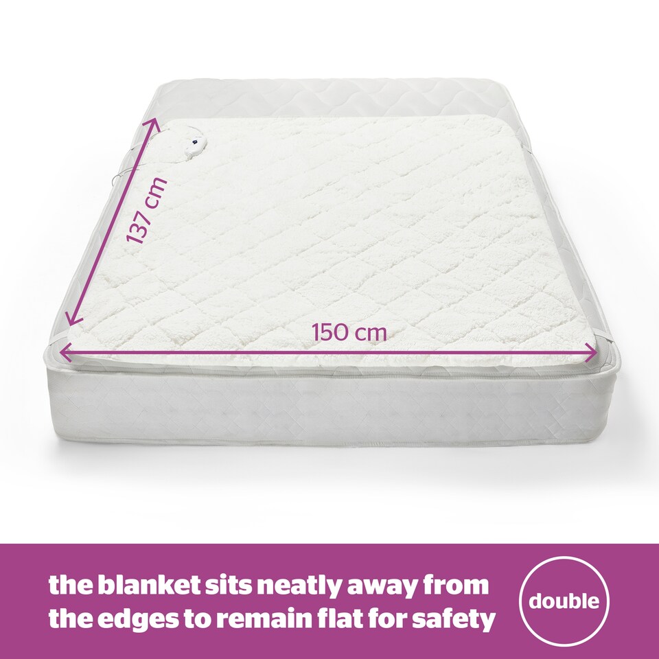 image 1 of SILENTNIGHT TEDDY ELECTRIC BLANKET DB