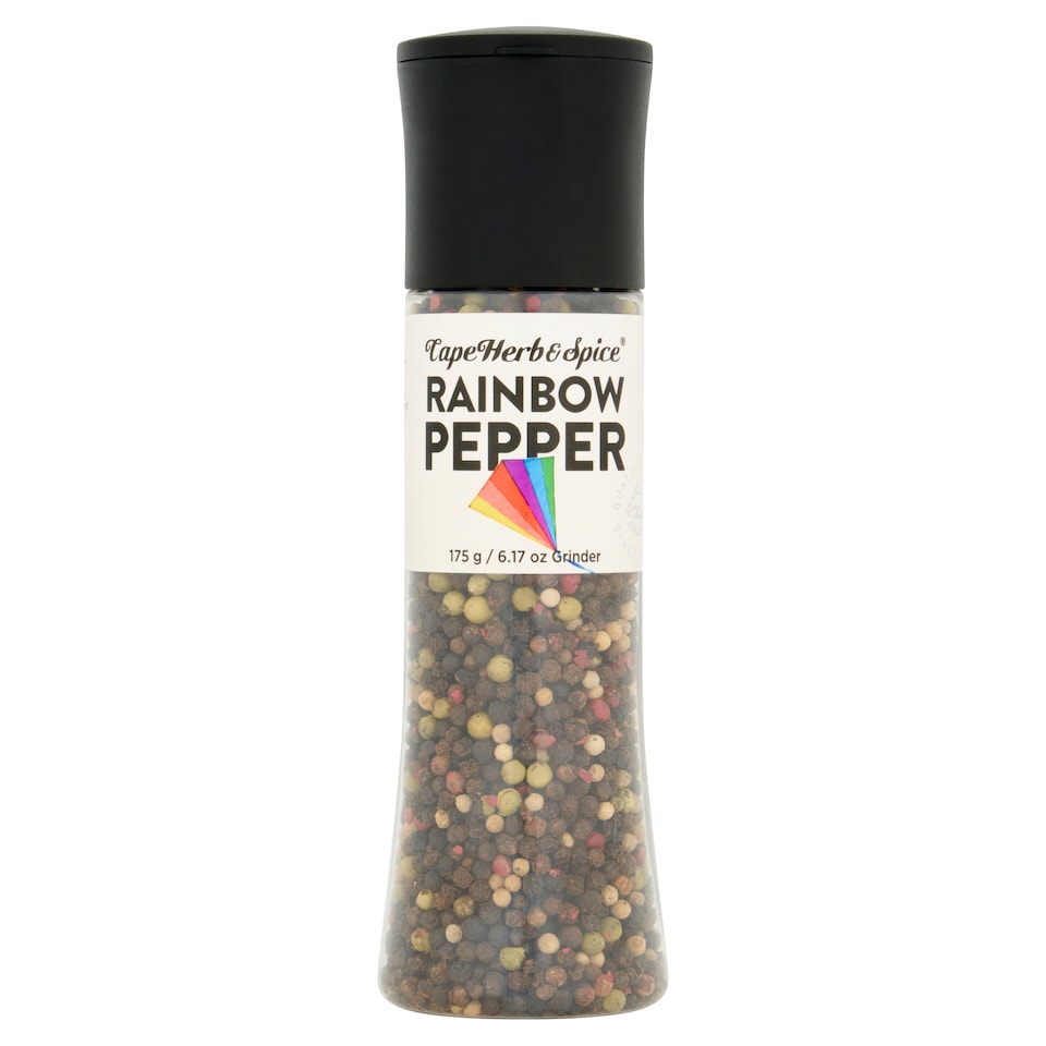 CAPE HERB & SPICE RAINBOW PEPPERCORN GRINDER 175g