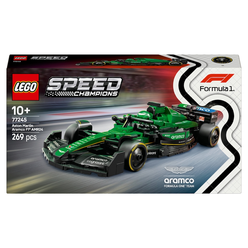 LEGO Speed Champions 77245 Aston Martin Aramco F1 AMR24 versenyautó  1. kép