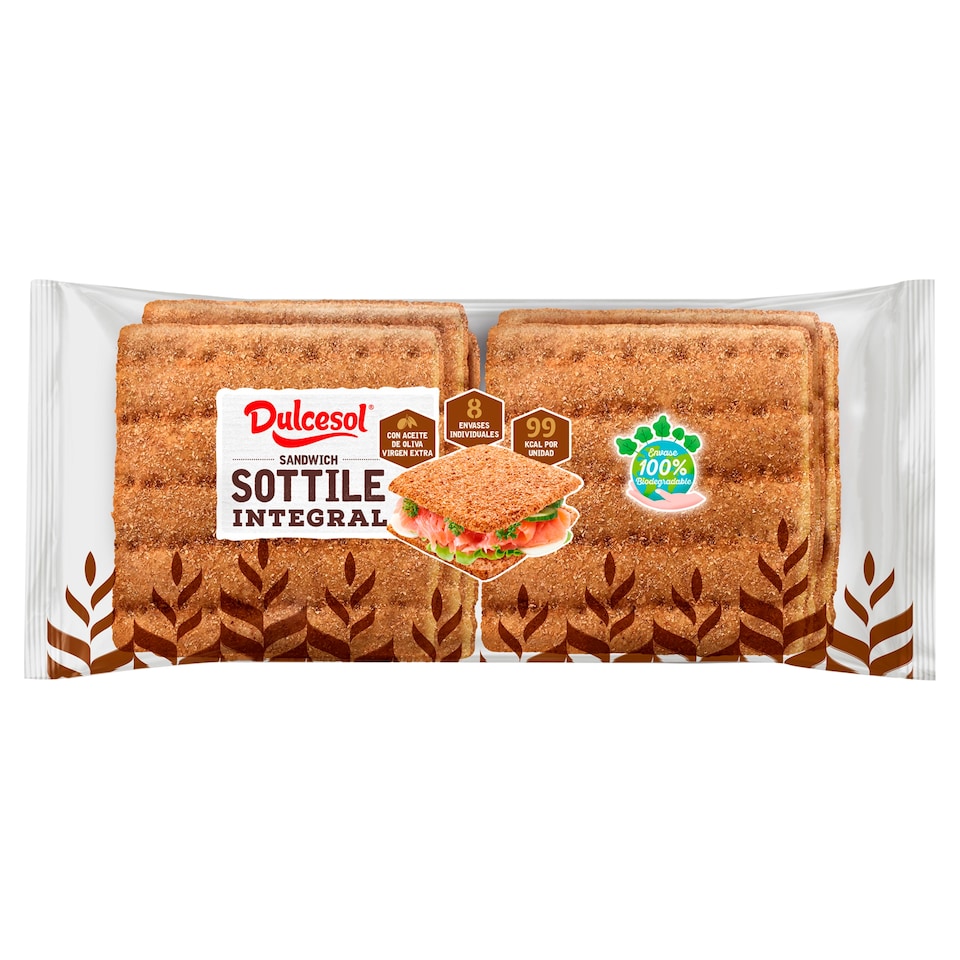 Dulcesol Pan Sottile Graham Toast 310g