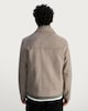 image 4 of The F&F Edit Faux Suede Zip Through Collared Jacket in Grey