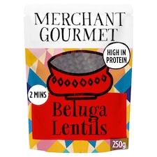 Merchant Gourmet Beluga Lentils 250g