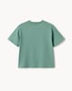 image 4 of F&F Boys Pure Cotton Dinosaur T-Shirt in Teal