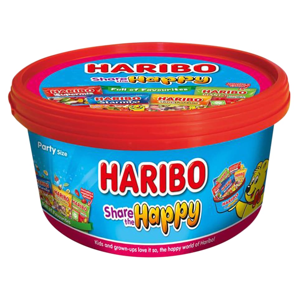Haribo Share The Happy Tub 600G