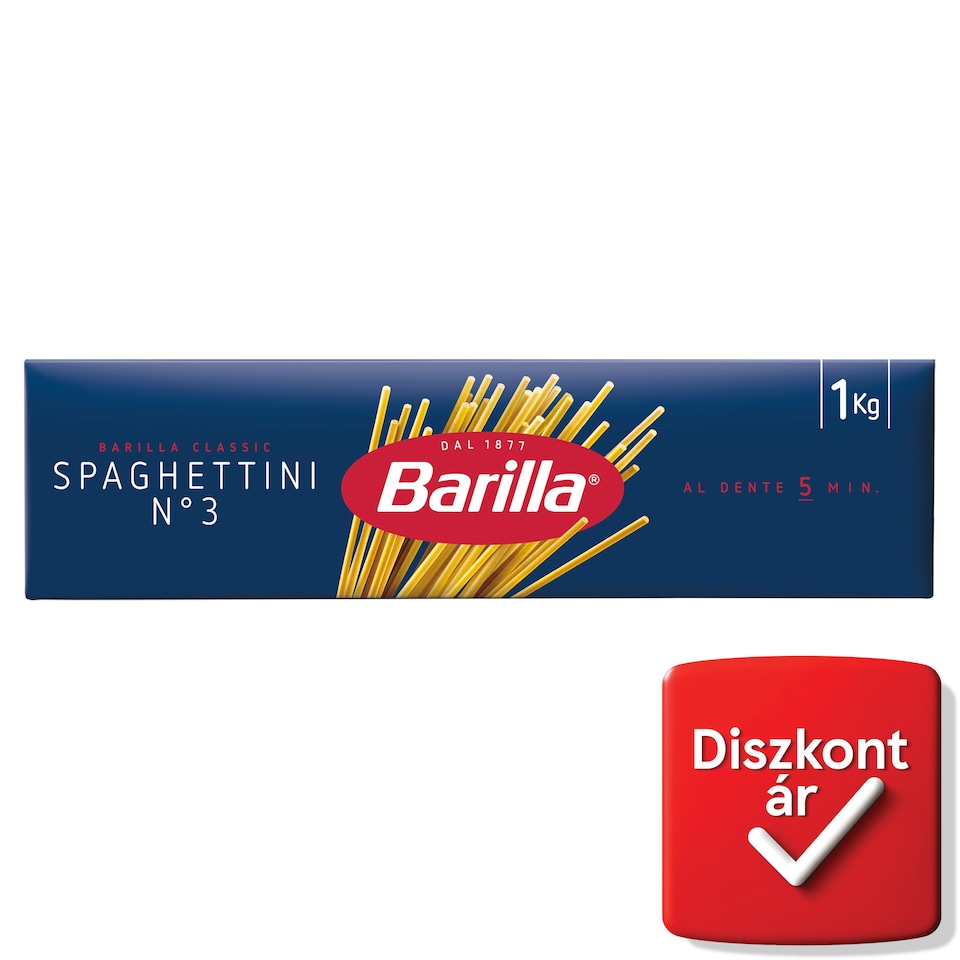 Barilla Spaghettini Durum Wheat Semolina Pasta 1000 g