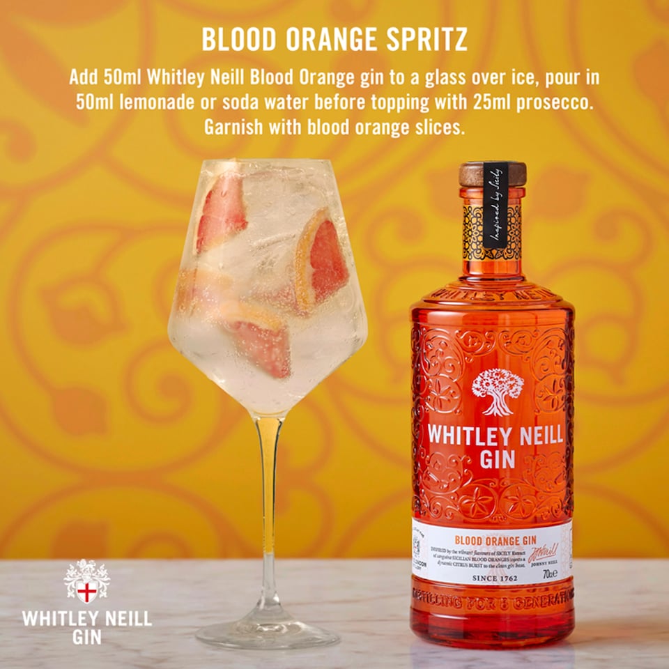 image 1 of Whitley Neill Gin - Blood Orange 70cl