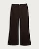 image 4 of F&F Patch Pocket Flared Jeans in Brown