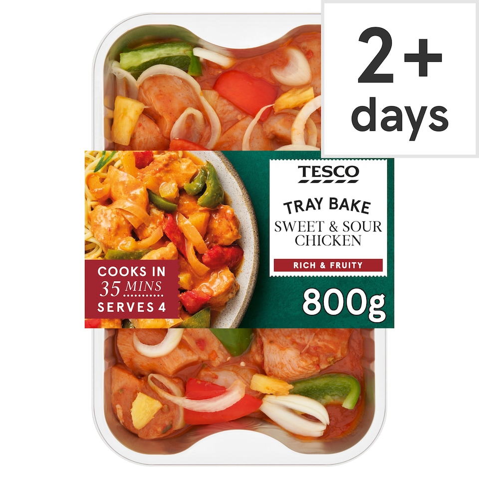 Tesco Sweet & Sour Chicken 800g