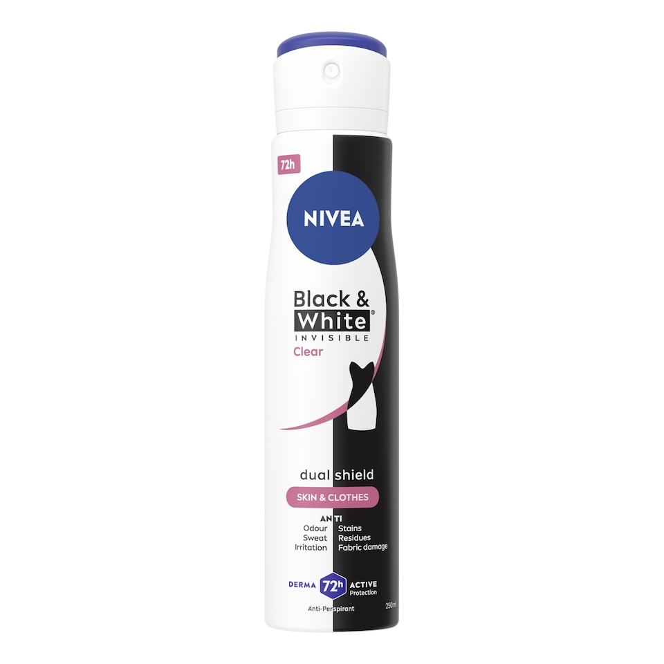 NIVEA Black & White Original Anti-Perspirant Deodorant Spray 250ml