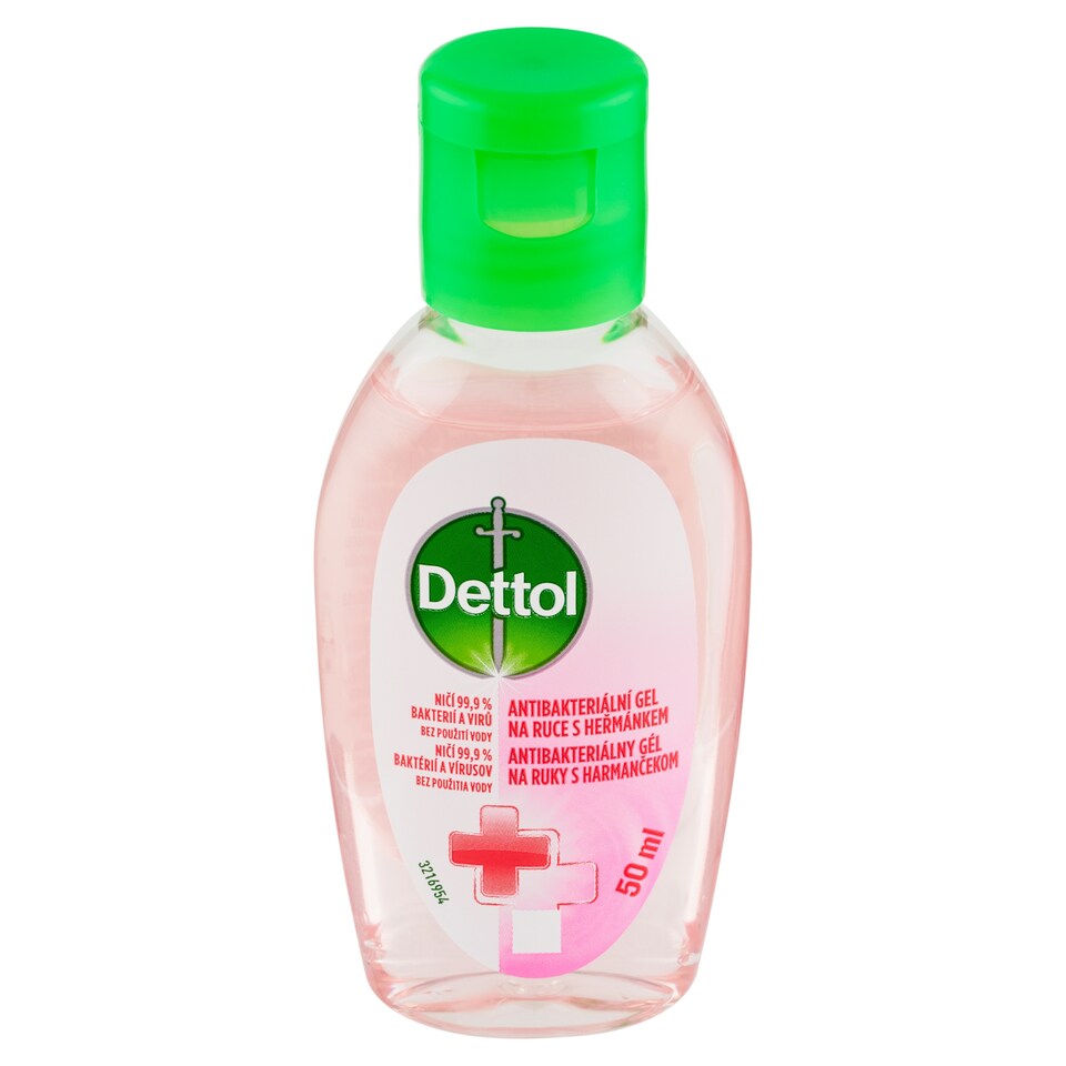 obrázok 1 z Dettol Antibakteriálny gél na ruky s harmančekom 50 ml