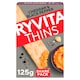 image 1 of Ryvita Cheddar & Crack Black Pepper Thins 125G