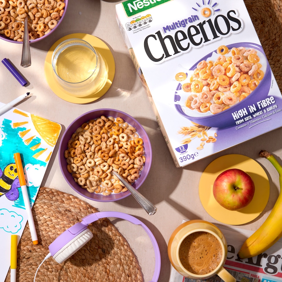 image 1 of Nestle Multigrain Cheerios Cereal 390g