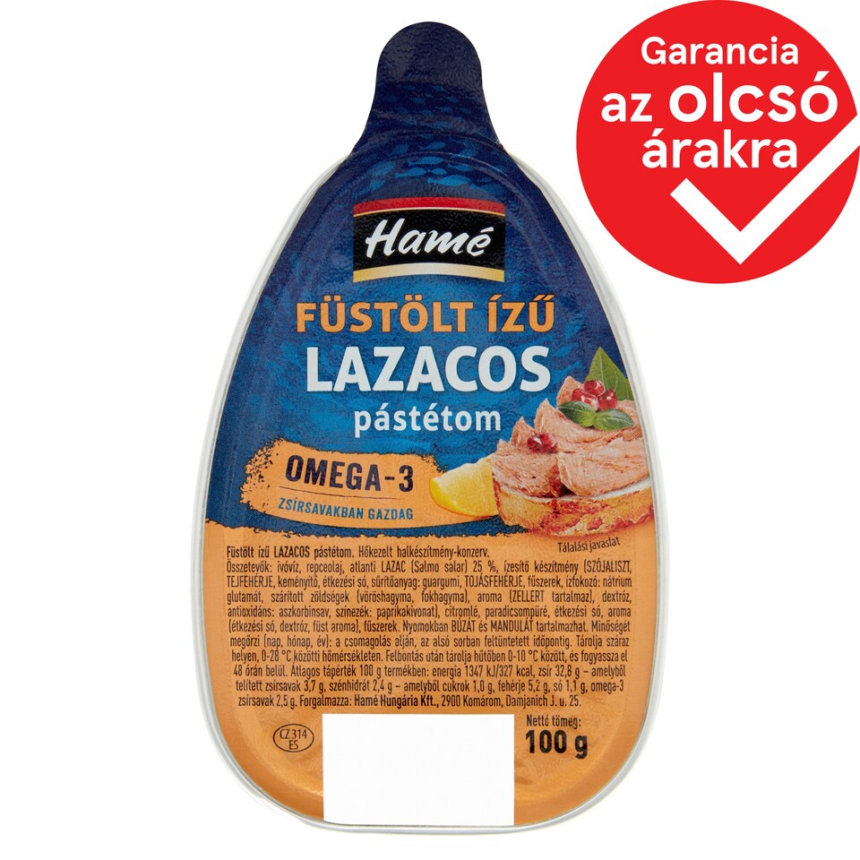 Hamé Smoked Salmon Pate 100 g