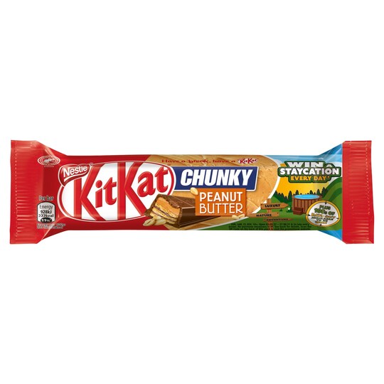 Kit Kat Chunky Peanut Butter 42G Tesco Groceries