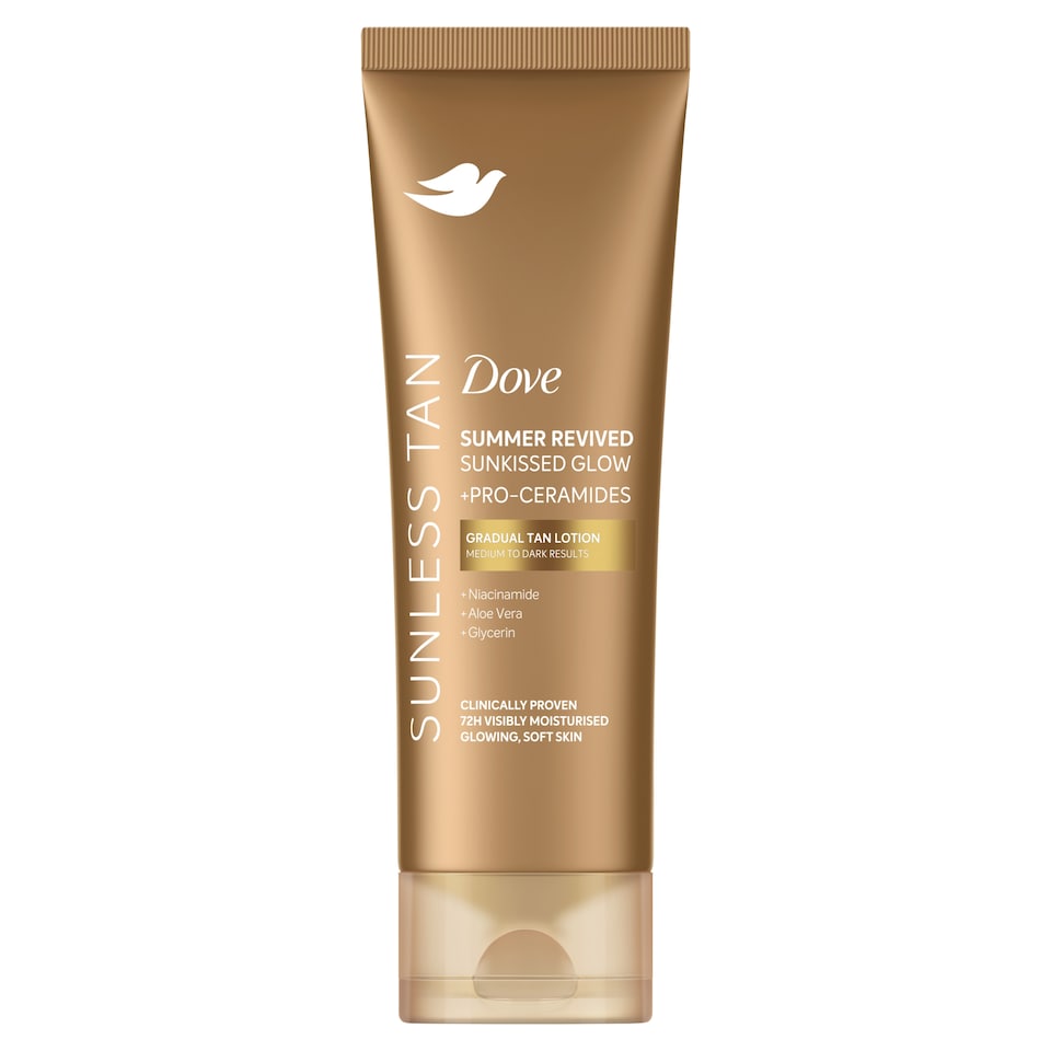 Dove Summer Revived Self-Tanning Body Lotion for Medium to Dark Skin Tones 200 ml