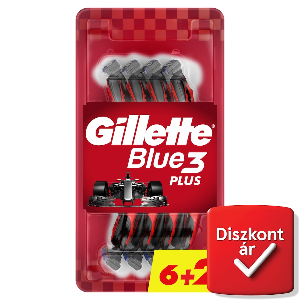 Gillette Blue3 Plus Comfort, Eldobható Borotva Férfiaknak, 8 Darabos Kiszerelés  1. kép