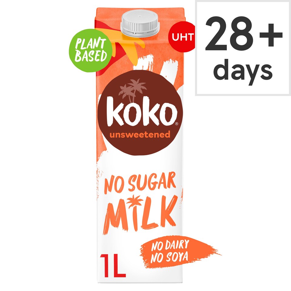 Koko Dairy Free Unsweetened Alternative Longlife Drink 1L Tesco Groceries