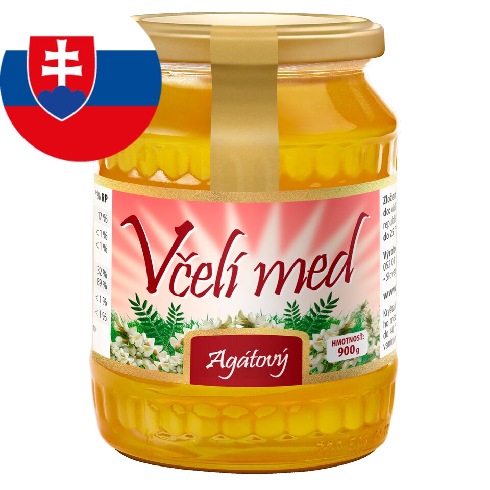 Včelí med agátový 900 g