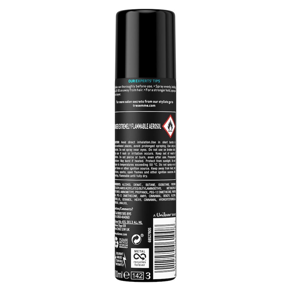 image 1 of TRESemme Firm Hold Hairspray 100ml