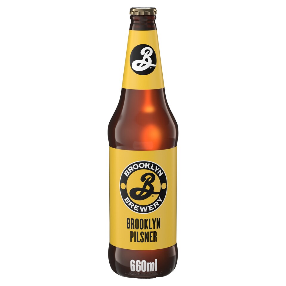 image 1 of Brooklyn Pilsner Lager Beer Bottle 660ml
