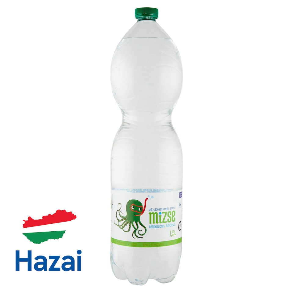 Mizse szén-dioxiddal enyhén dúsított természetes ásványvíz 1,5 l  1. kép