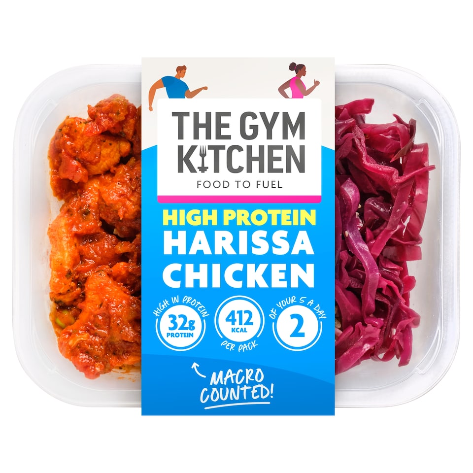 image 1 of The Gym Kitchen Harissa Chicken 400G