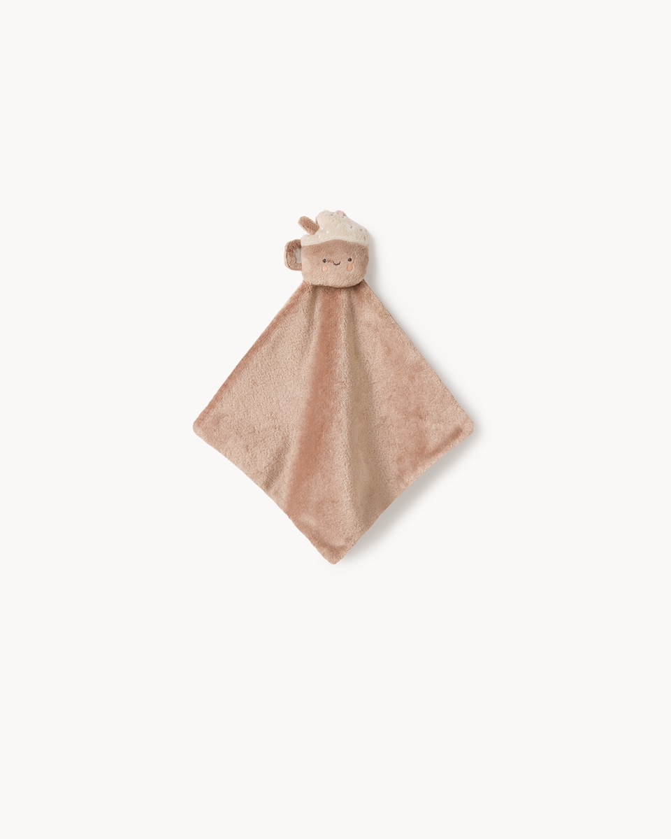 image 1 of F&F Baby Pure Cotton Pumpkin Sleepsuit and Comforter Set in Brick