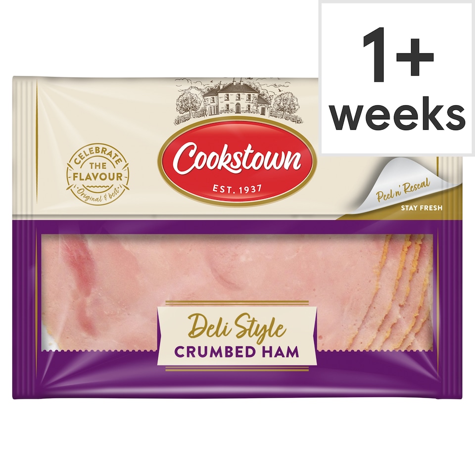 Cookstown Crumbed Deli Style Ham Slices 100g