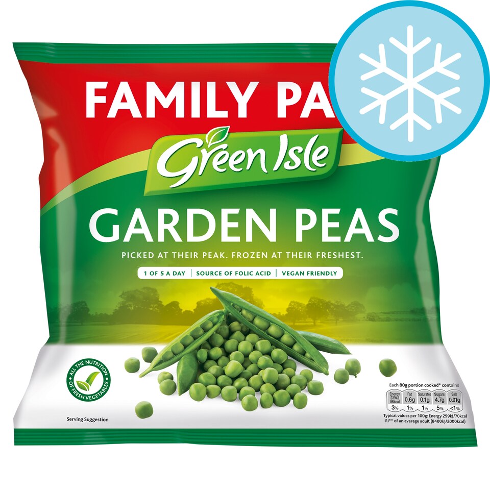 Green Isle Garden Peas 700G