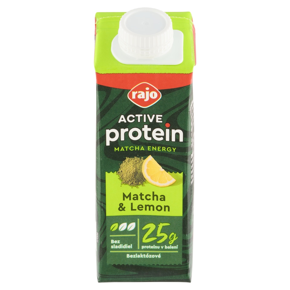image 1 of Rajo Active Protein Matcha-Lemon 250 ml