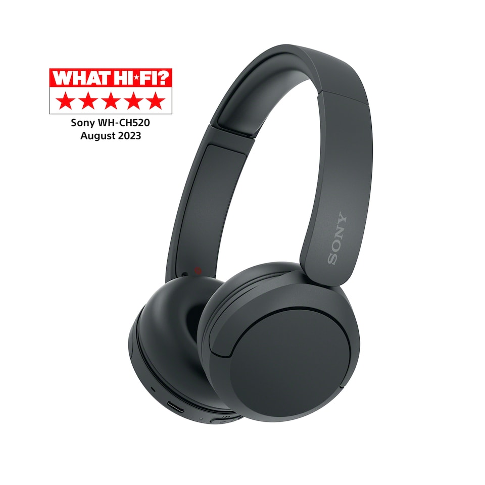 image 1 of Sony Wh-Ch520 Black Multipoint Headphones