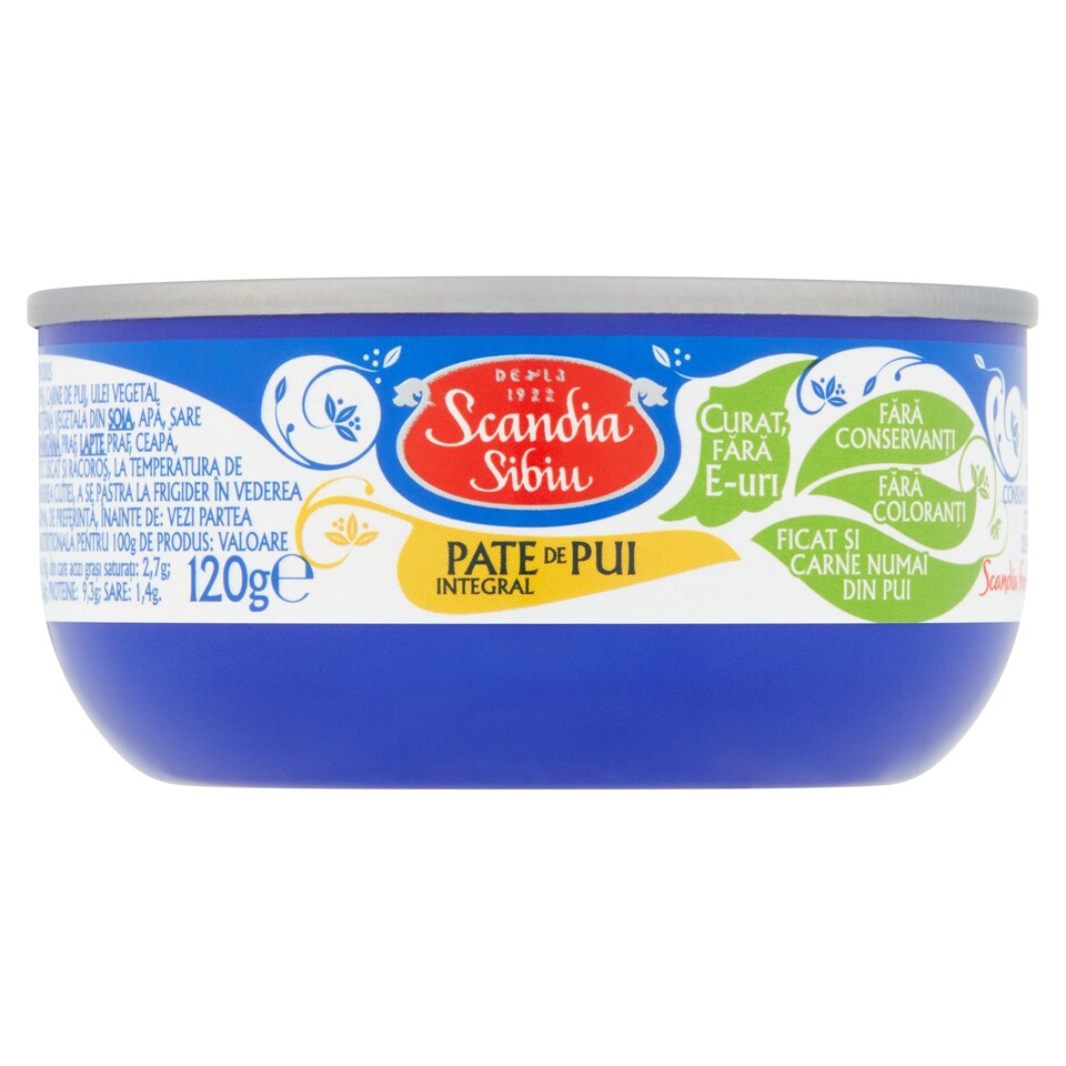 Scandia Sibiu Chicken Liver Pate 120G Tesco Groceries