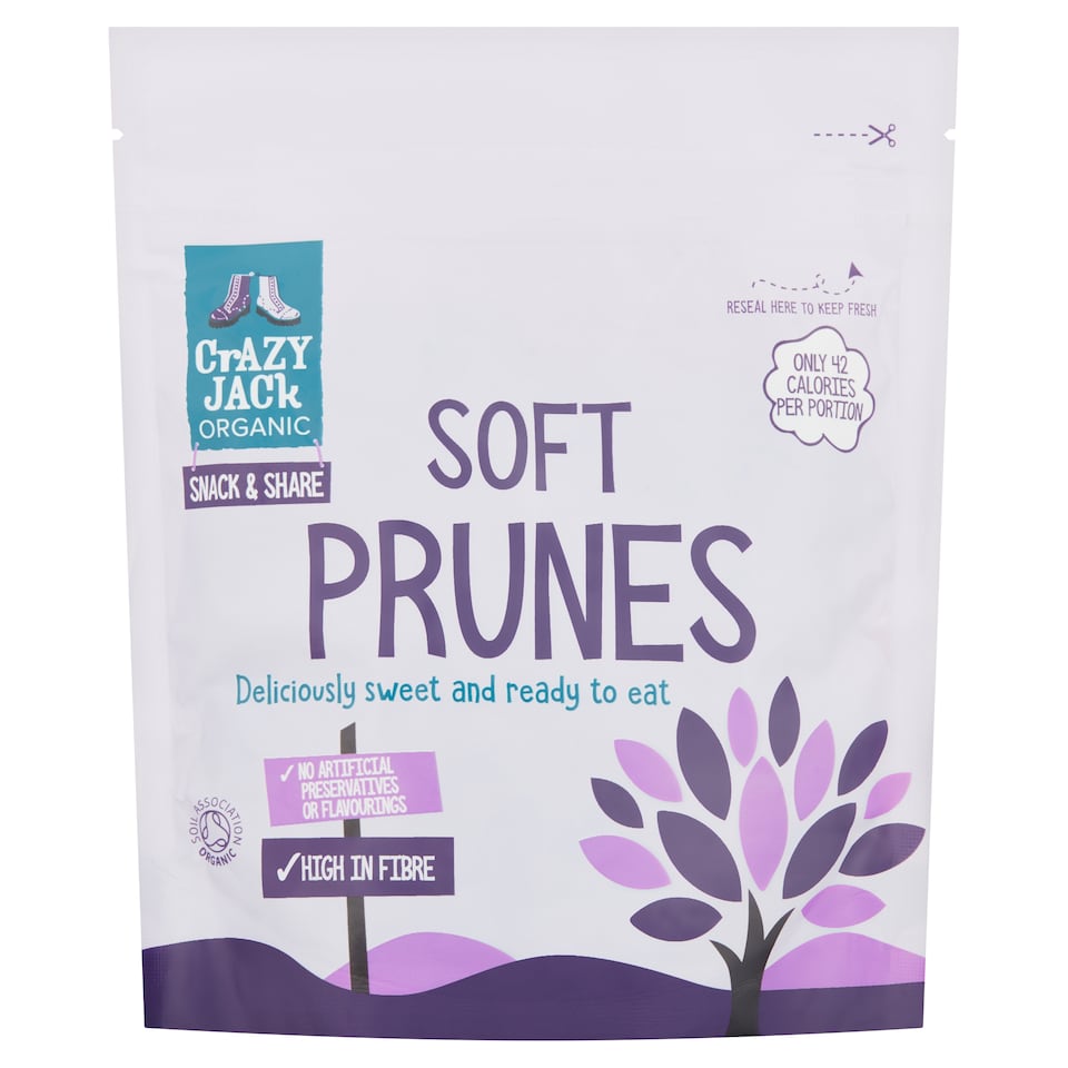 image 1 of Crazy Jack Organic Organic Soft Ready To Eat Prunes 200G