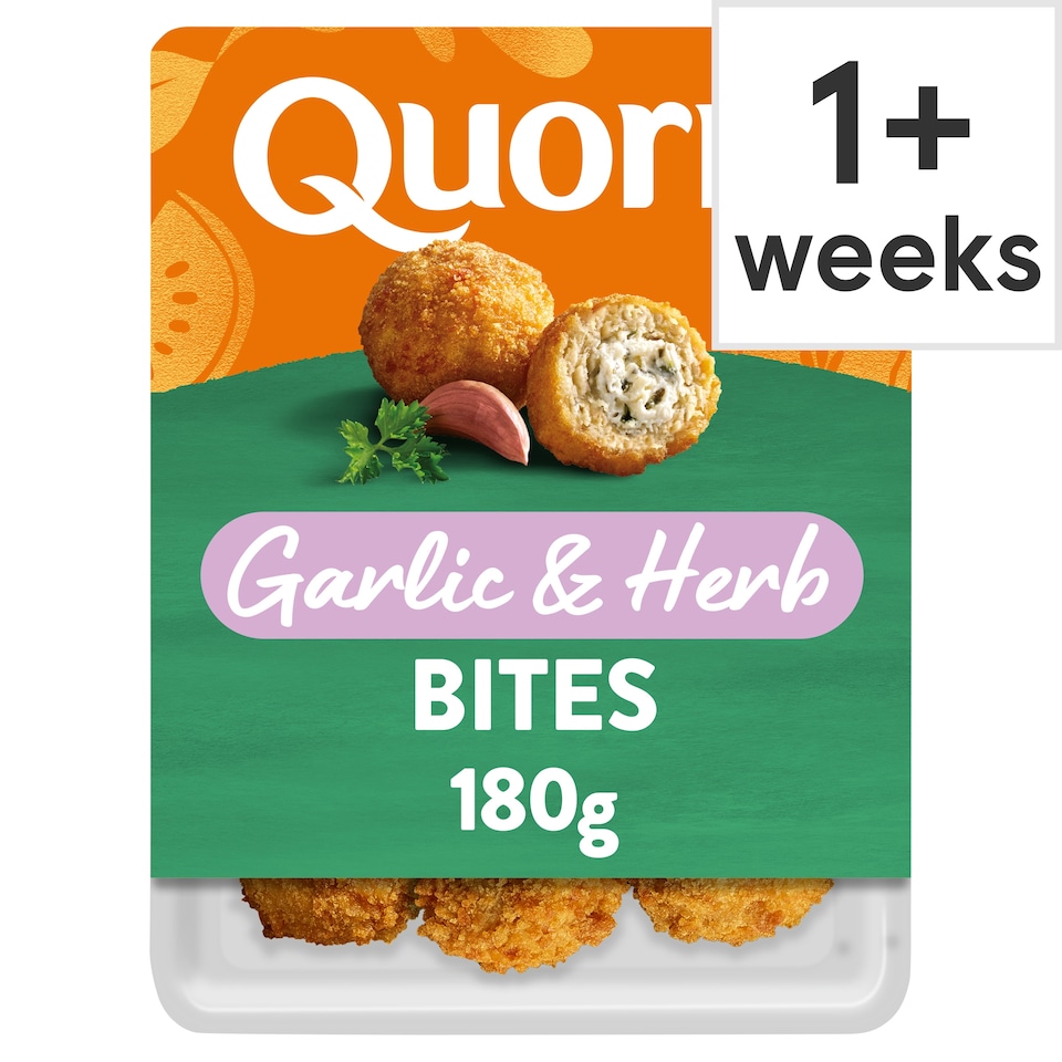 Quorn Garlic & Herb Bites 180G