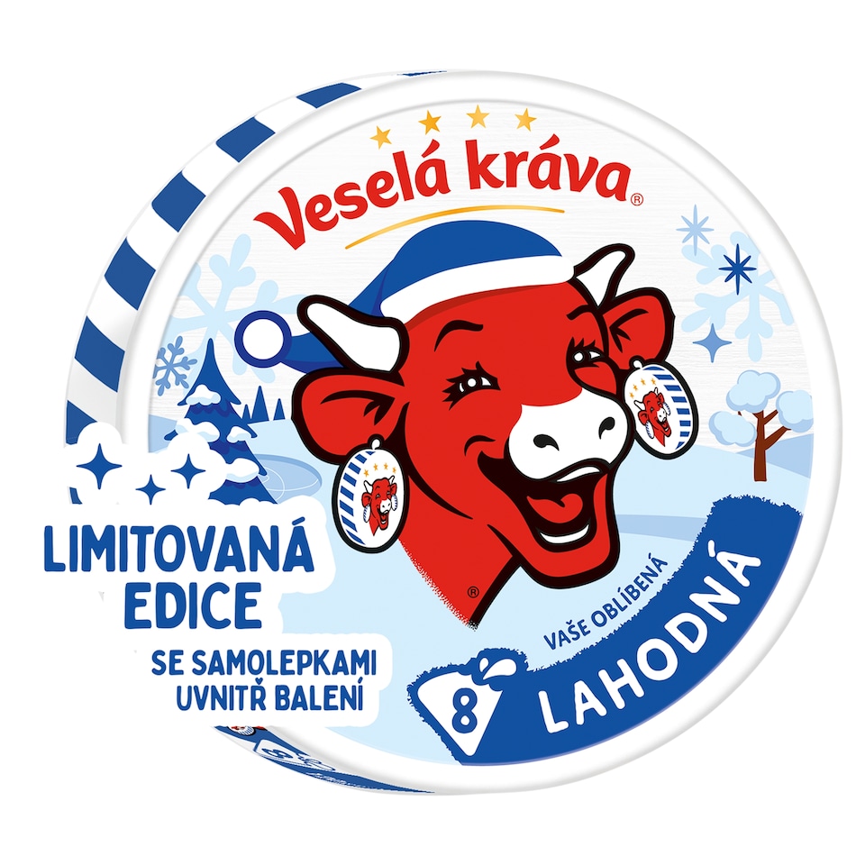 Veselá Kráva Spreadable Processed Cheese 120 g