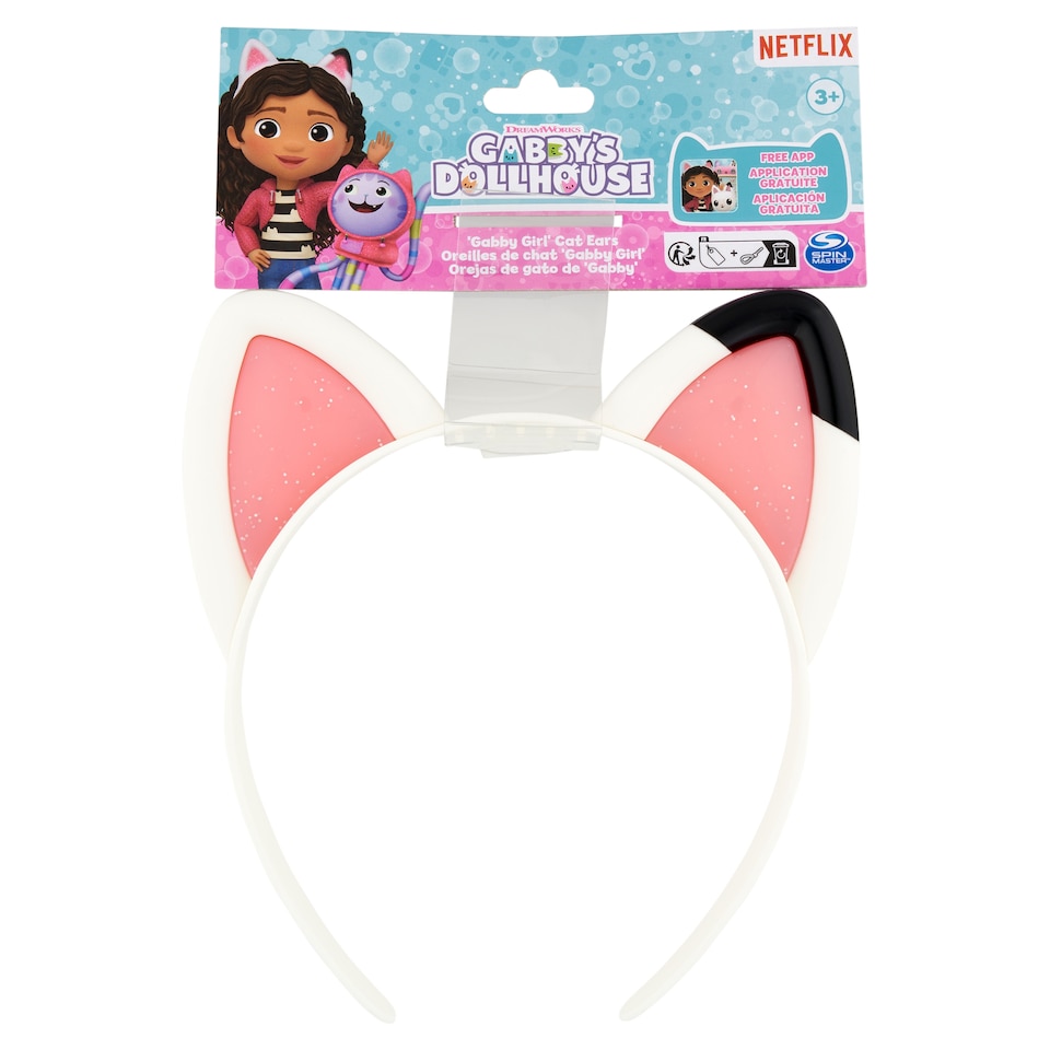 Dreamworks Gabby's Dollhouse Gabby Girl Cat Ears