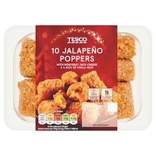 Tesco 10 Jalapeno bites 200g