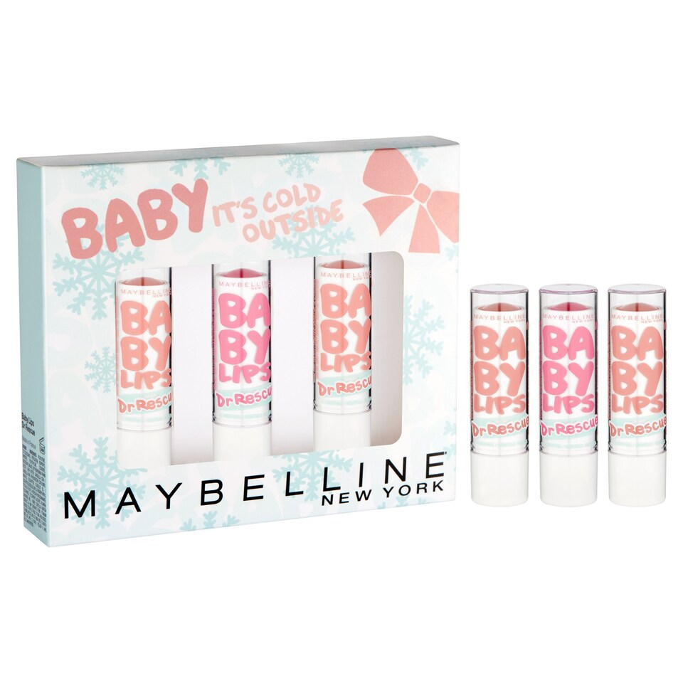 image 1 of Maybelline Baby Lips Trio Gift Set
