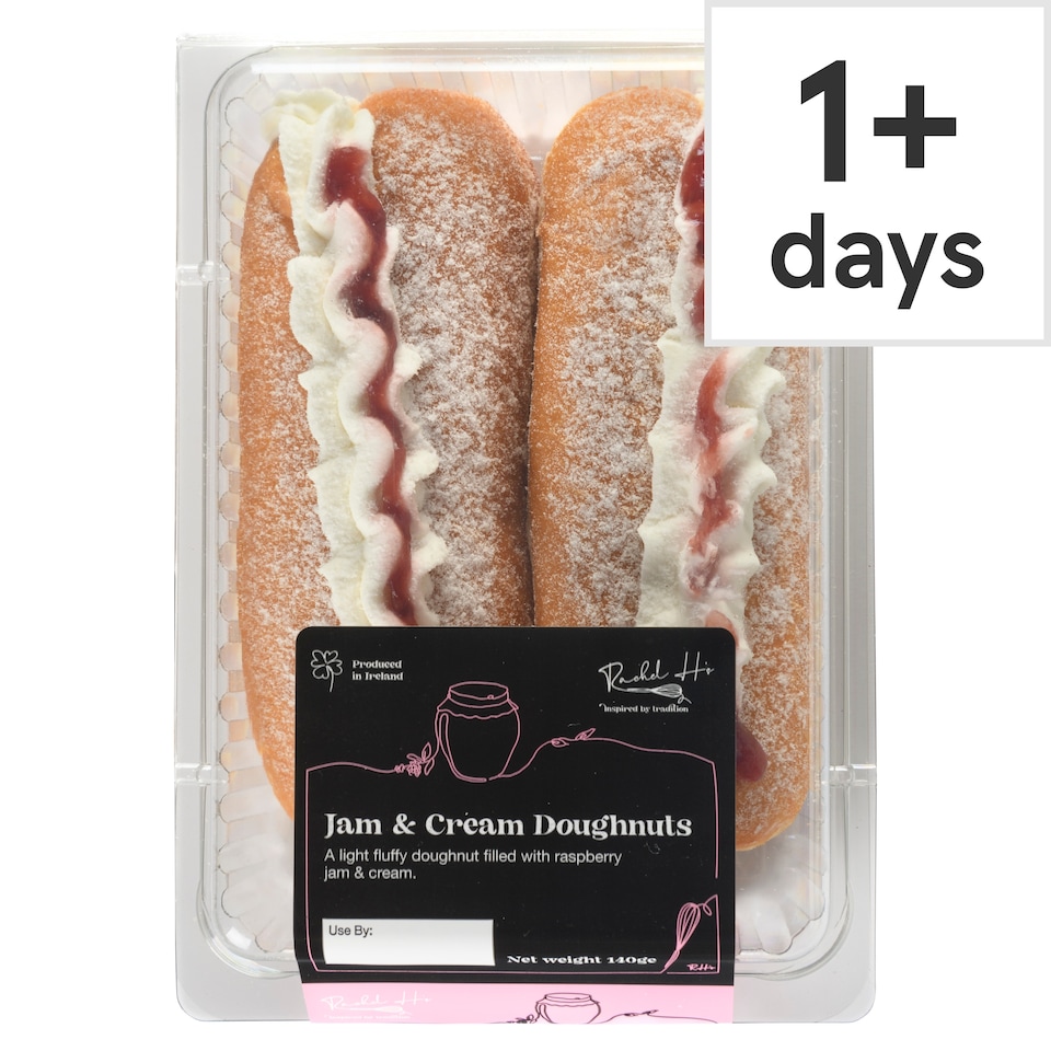 Rachel H's Jam & Cream Doughnuts 140g