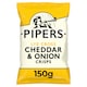 image 1 of Pipers Crisps Lye Cross Cheddar & Onion 150G