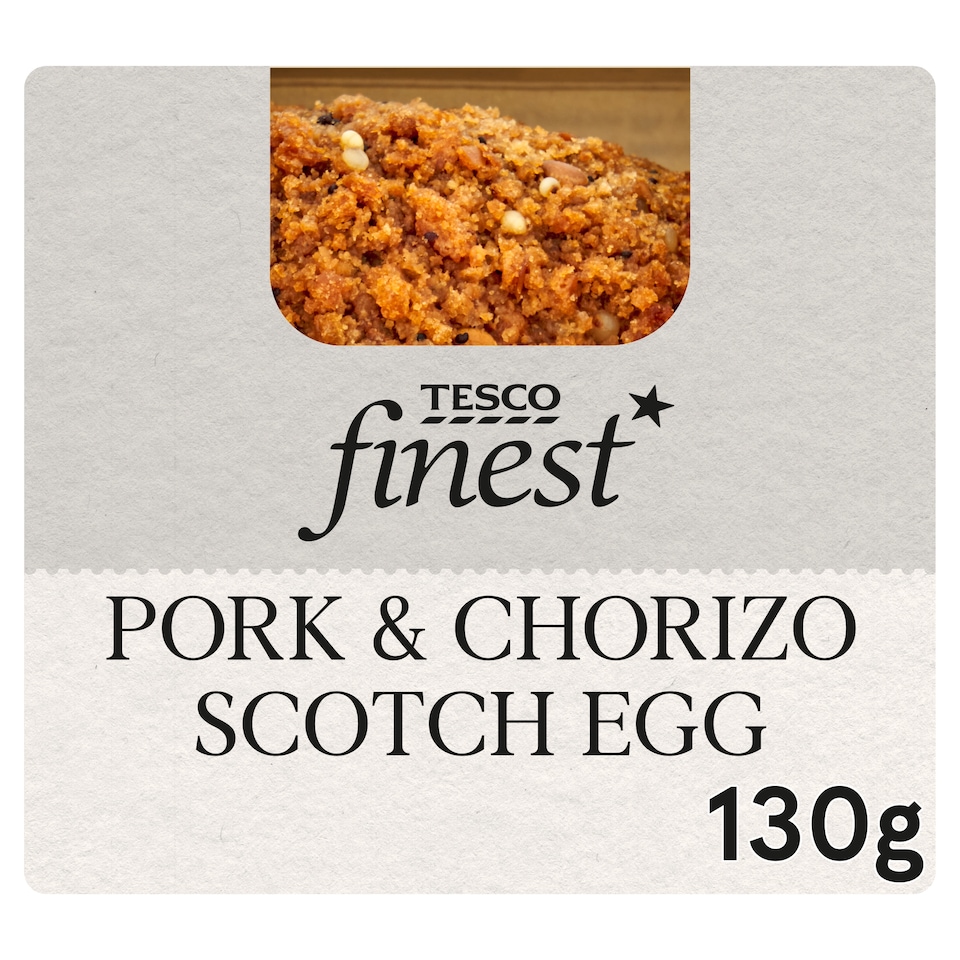 Tesco Finest Pork & Chorizo Scotch Egg 130g