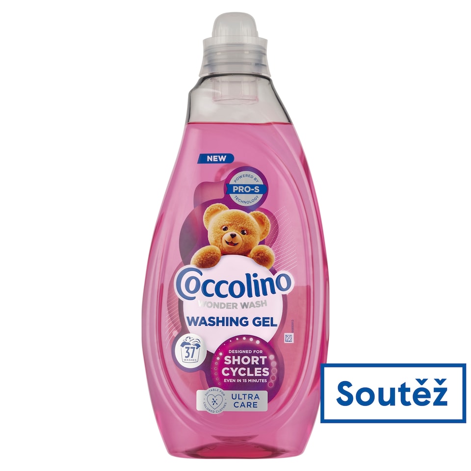 Obrázek 1 pro produkt Coccolino Wonder Wash prací gel Ultra Care 37W 1,48l