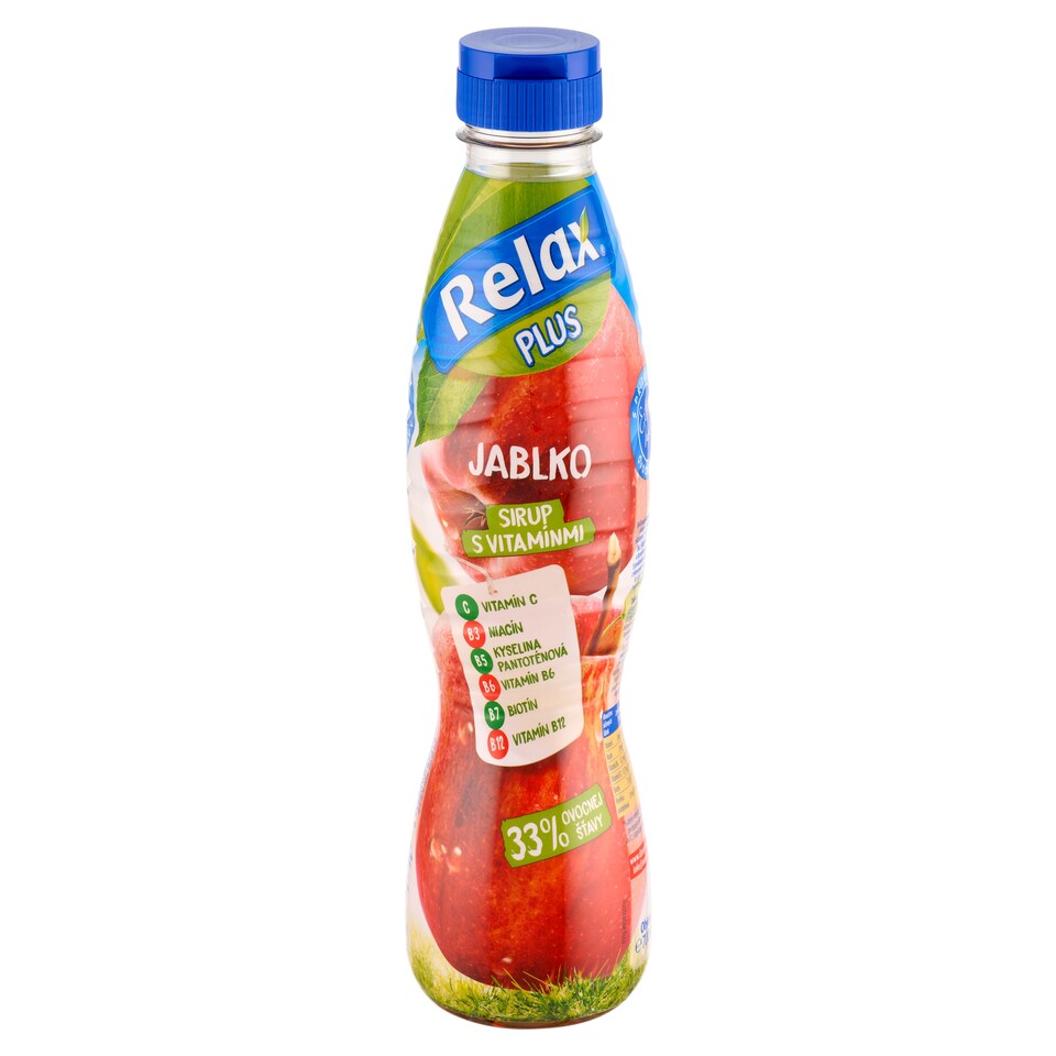 obrázok 1 z Relax Plus jablko sirup s vitamínmi 700 ml