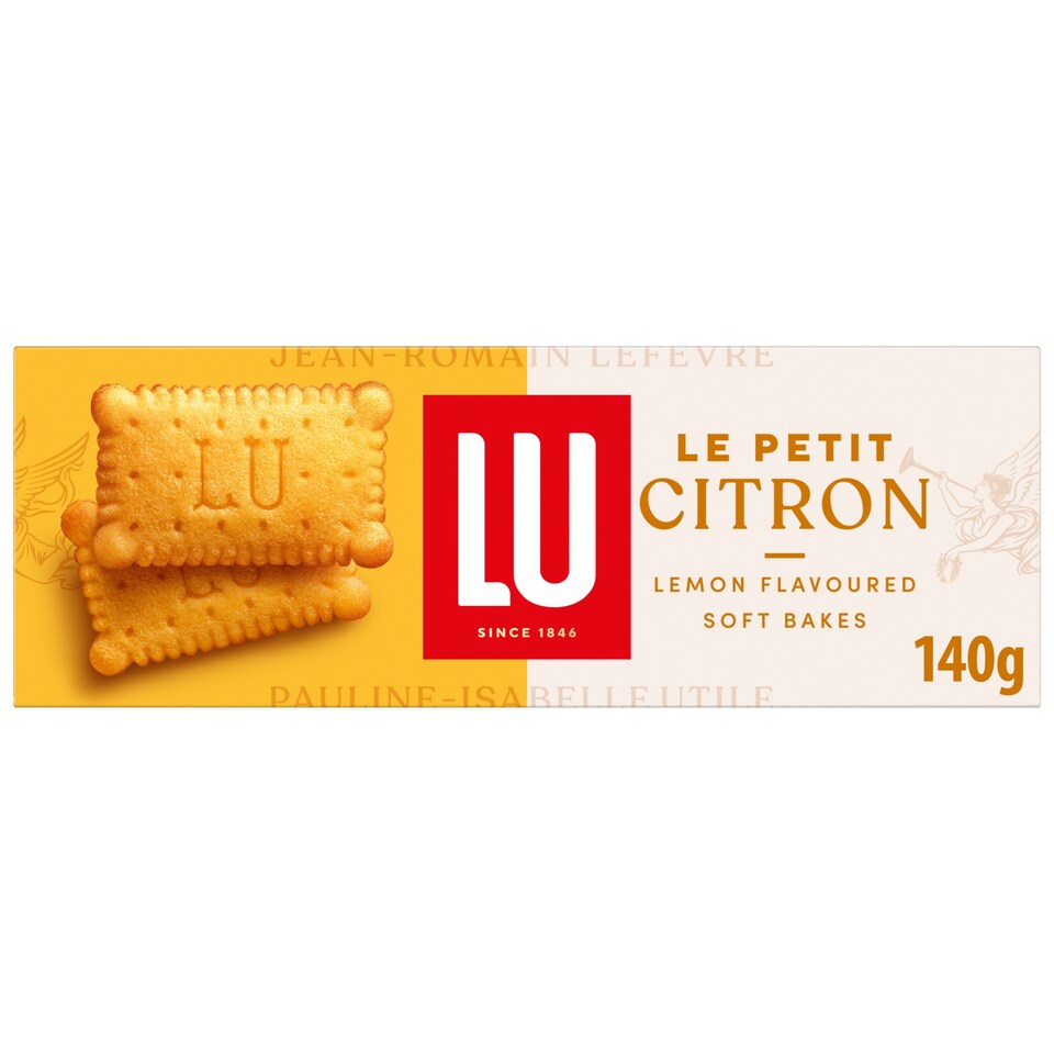 Lu Petit Citron Lemon Soft Bake Biscuits 140G