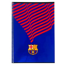 FCB Spiral Notebook Lined A4 80 Sheets