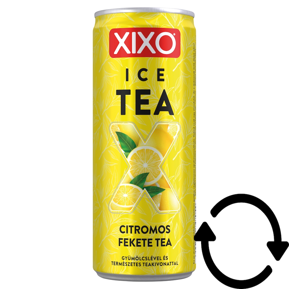 XIXO Ice Tea Lemon Iced Tea with Fruit Juice and Natural Tea Extract 250 ml