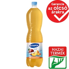 Olympos energiaszegény alma-őszibarack szénsavmentes üdítőital édesítőszerekkel 1,5 l