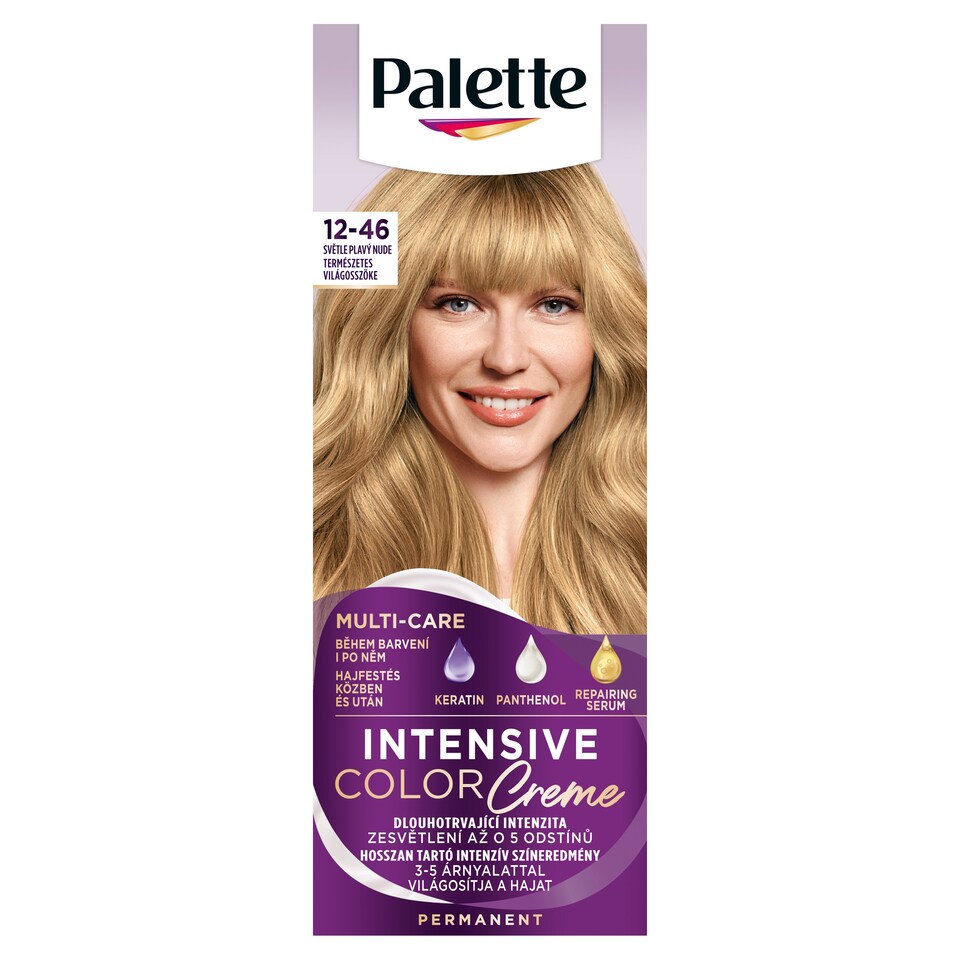 Obrázek 1 pro produkt Palette Intensive Color Creme barva na vlasy Světle plavý nude 12-46